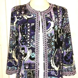 Joan River Moroccon jacket.  Beautiful.  Soft and comfortable